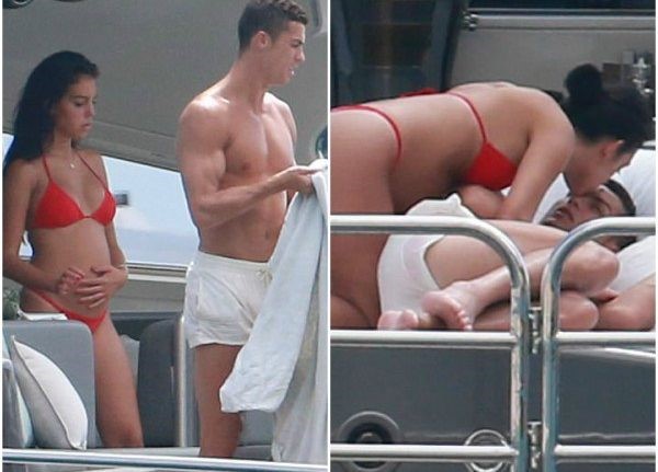 CRISTIANO &amp; HIS PREGNANT GIRLFRIEND
