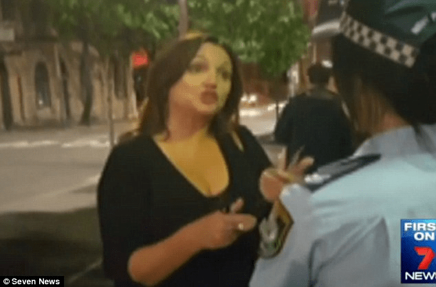 AUSTRALIAN RACIST WOMAN#1