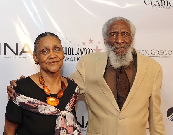 DICK GREGORY AND HIS WIFE LILLIAN GREGORYjpg