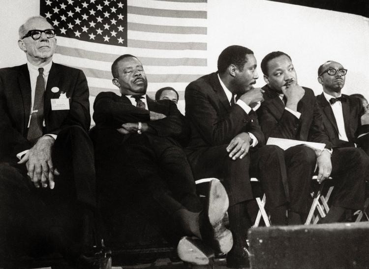 DICK GREGORY AND MARTIN LUTHER KING JR.