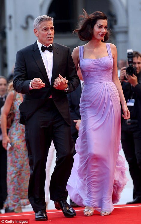 GEORGE &amp; AMAL IN ITALY