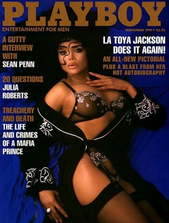 HUGH HEFNER &amp; LATOYA JACKSON#@