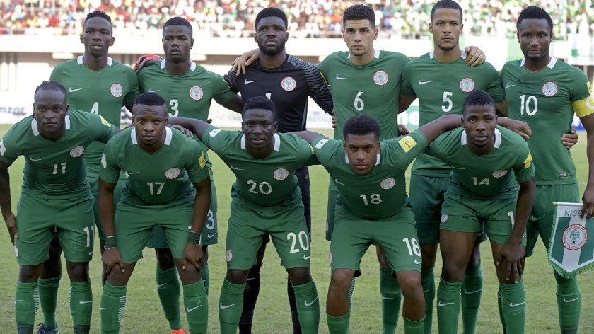 NIGERIAN EAGELS TEAM PHOTO