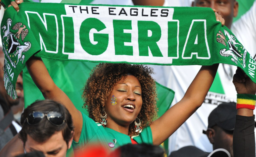 NIGERIAN EAGLES` POSTER
