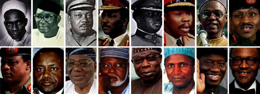 NIGERIAN PRESIDENTS FROM OCTOBER 1ST 1960 TO THIS DAY