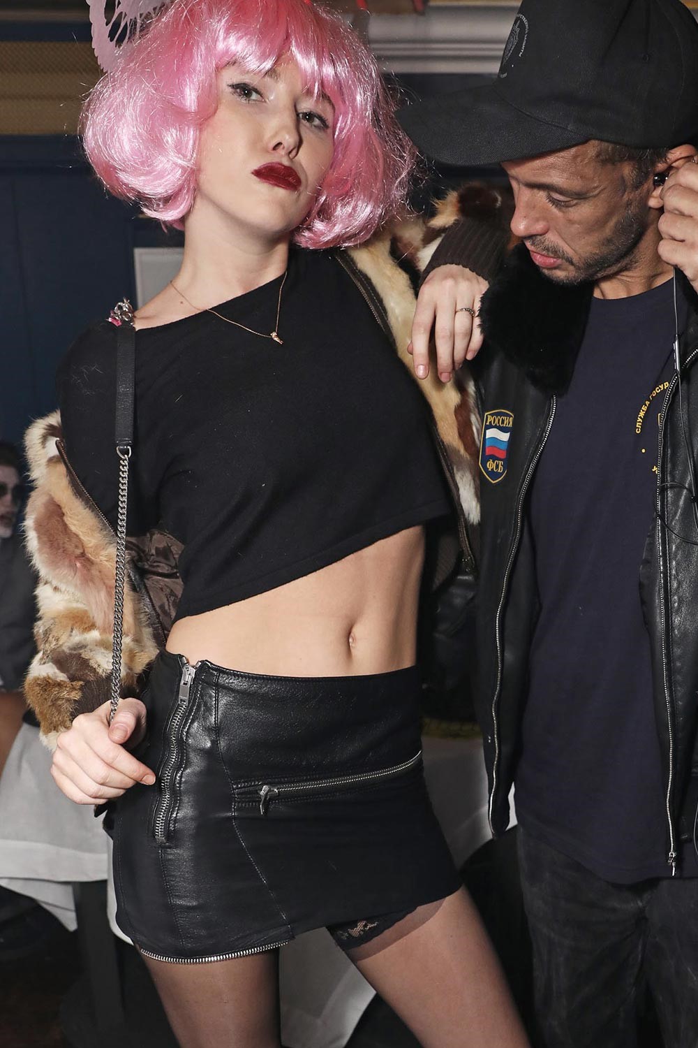 DAISY BOYD &amp; FIANCE DAN MACMILLAN ATTEND FRAN CUTLER`S HALLOWEEN PARTY ON OCTOBER 31ST 2016