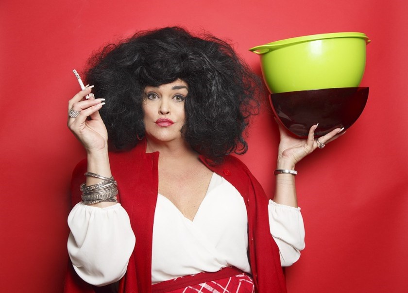 JENNIFER IN DRAG AS “AUNT BARBARA”