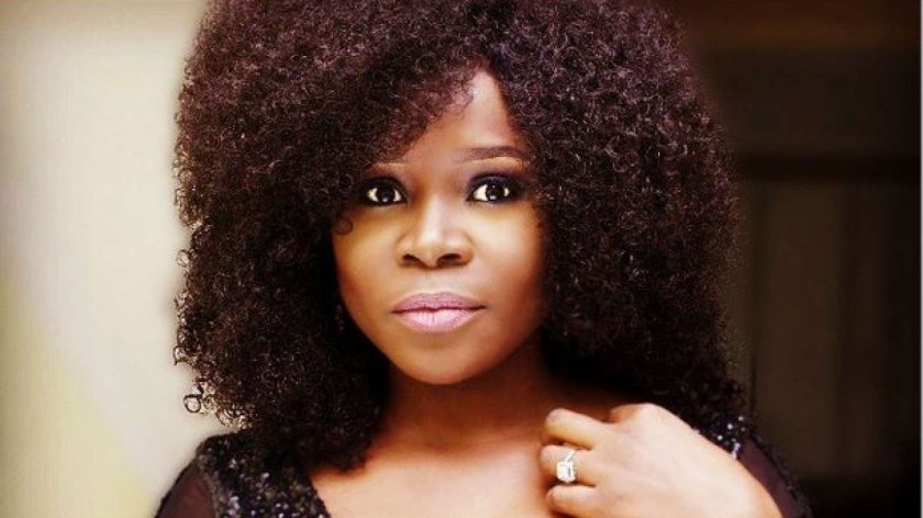 NIGERIAN FEMALE ARTIST OMAWUMI MEGBELE FULL FACE PHOTO
