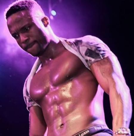NIGERIAN MALE ARTISTS IYANYA MUSCLE PHOTO